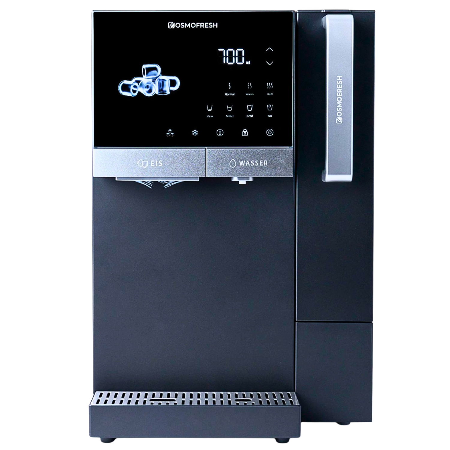OsmoFresh Fusion Ice Wasserfilter (5% Rabatt mit über Link) - 7-Stufen-Filtration und Umkehrosmose-Technologie - Eisgekühltes Wasser auf Knopfdruck